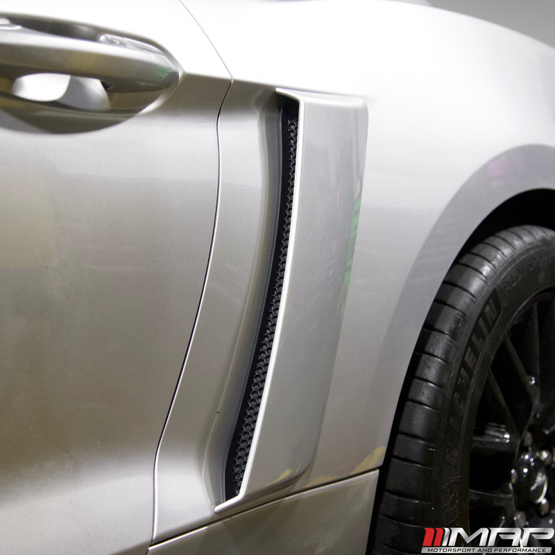 Roush Quarter Panel Side Scoops (Primed/Pre-painted) for Mustang 2015-21