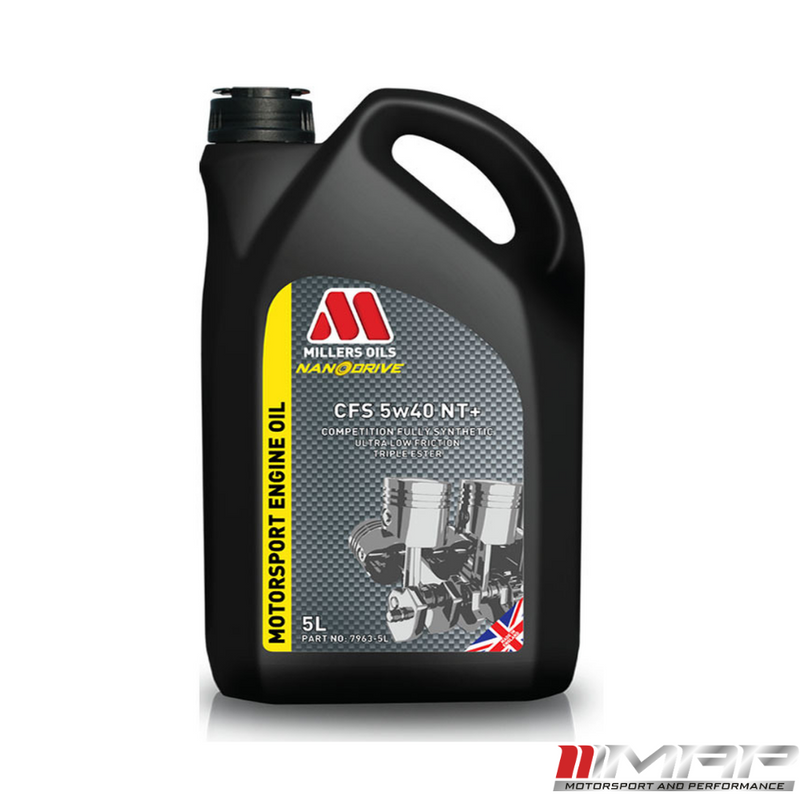 Millers Oils NANODRIVE CFS 5w-40 NT+ Fully Synthetic Engine Oil 5 Litre
