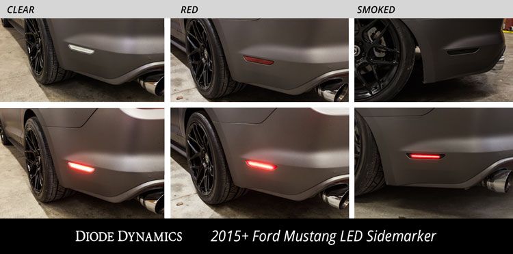 Diode Dynamics S550 Mustang Rear LED Side Markers