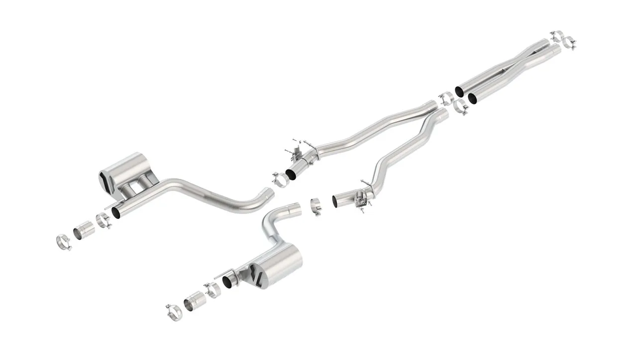 Borla ATAK Cat-Back Exhaust System For 2015-2023 Dodge Charger SRT Hellcat