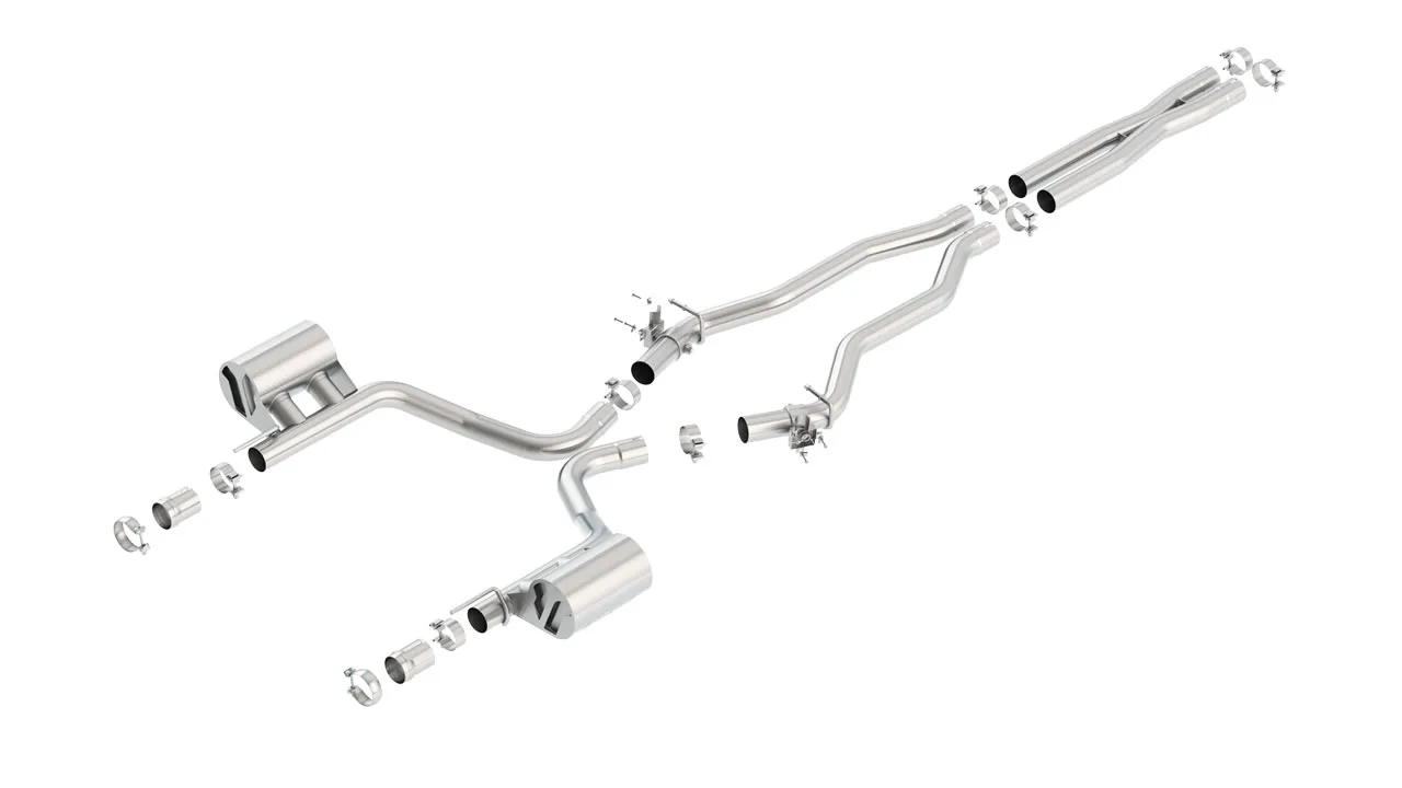 Borla ATAK Cat-Back Exhaust System For 2015-2023 Dodge Charger SRT 392 / Daytona 392