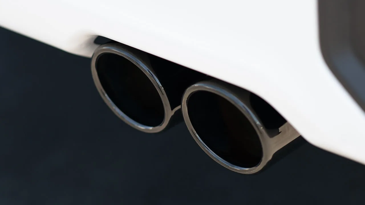 Borla Touring Cat-Back Exhaust System For 2019-2023 Chevrolet Silverado 1500 / 2019-2023 GMC Sierra 1500 - Dual Round Rolled Angle-Cut Black Chrome Tips - Image 2