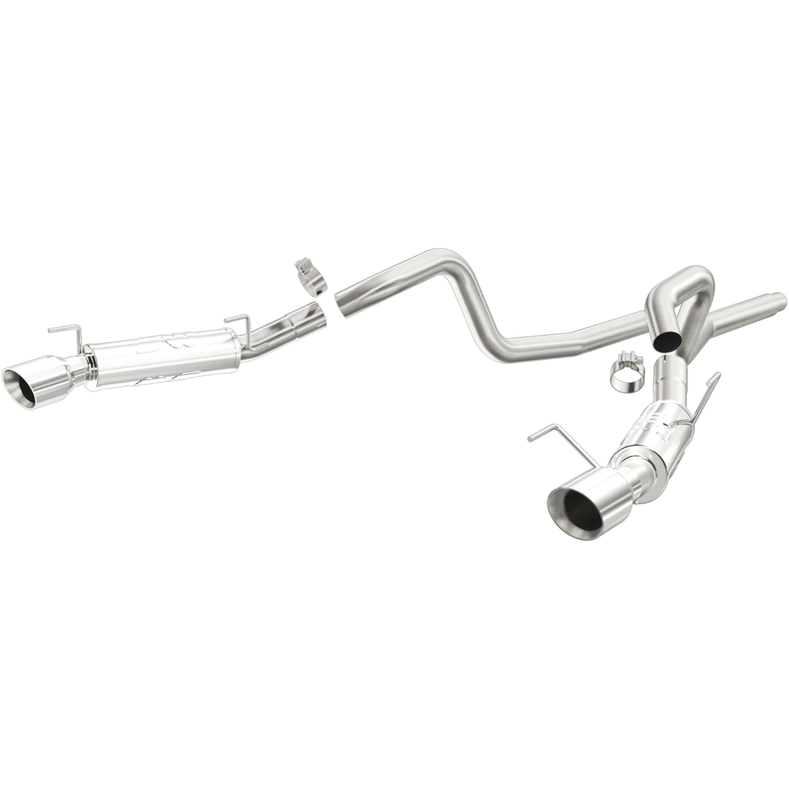 MagnaFlow 2010 Ford Mustang 4.6L / 2010 Ford Mustang 5.4L Competition Series Cat-Back Performance Exhaust System (16572)