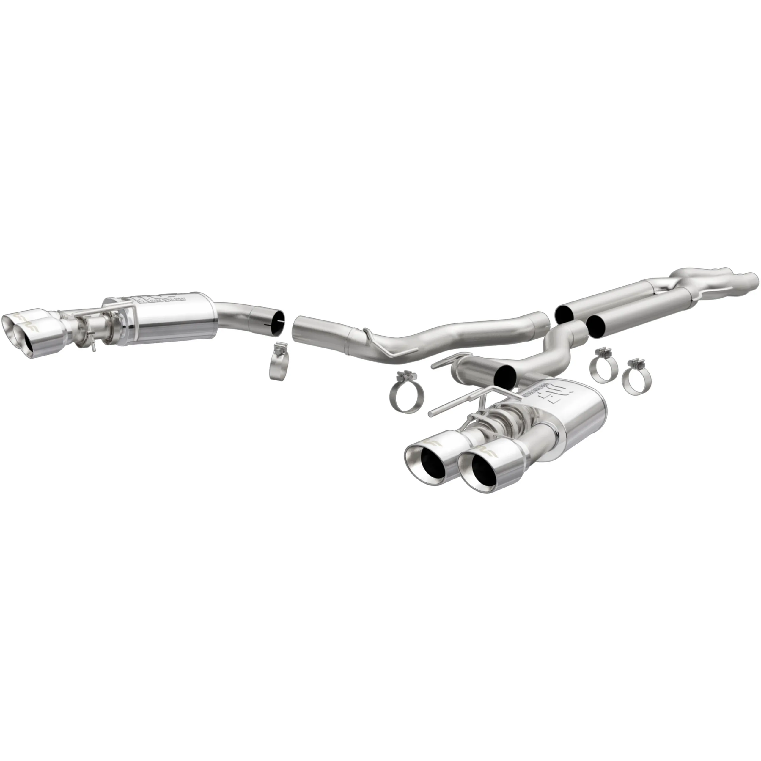 MagnaFlow 2018-2023 Ford Mustang 5.0L Competition Series Cat-Back Performance Exhaust System (19368)