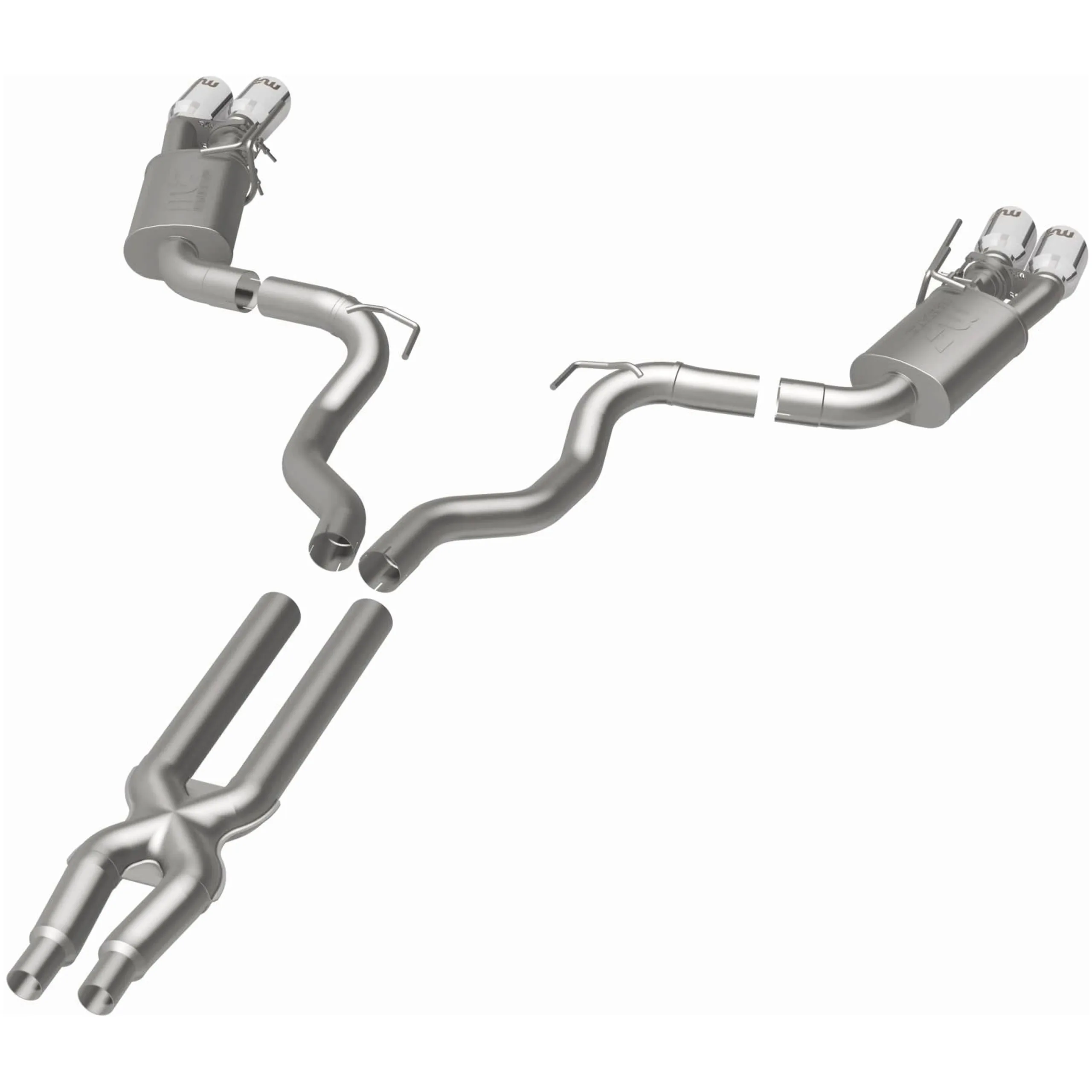 MagnaFlow 2018-2023 Ford Mustang 5.0L Competition Series Cat-Back Performance Exhaust System (19368) - view 4