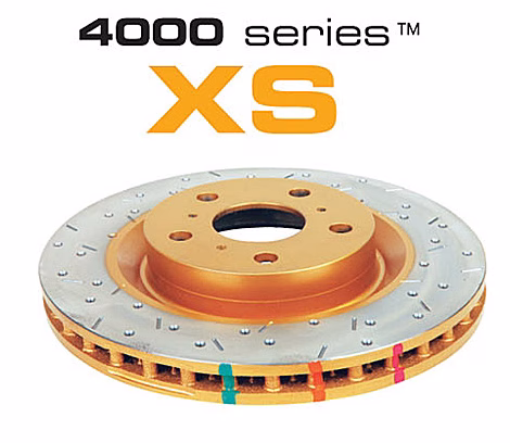 DBA 4000 Series XS Drilled & Slotted Brake Discs For 2014-2018 Audi S1 8X | Front | 312mm | Pair
