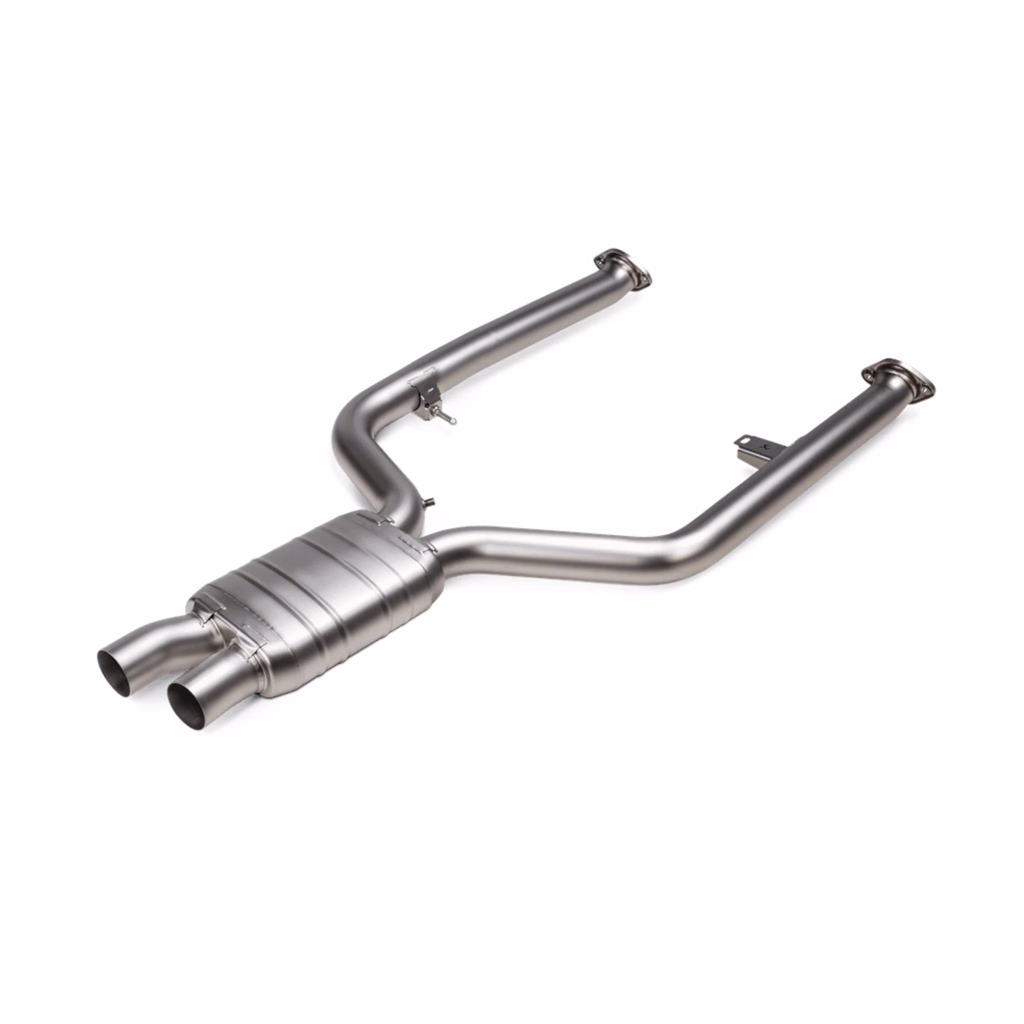 Akrapovic Evolution Link Pipe Set Long For BMW M2 / M3 / M4 (G87 / G80 / G81 / G82 / G83) | Titanium