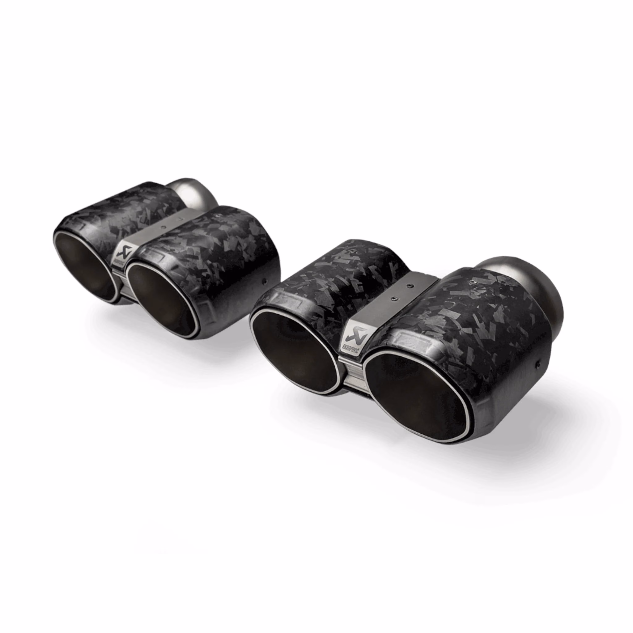 Akrapovic Octagonal Tail Pipe Set For BMW M2 / M3 / M4 (G87 / G80 / G81 / G82 / G83) | Forged Carbon