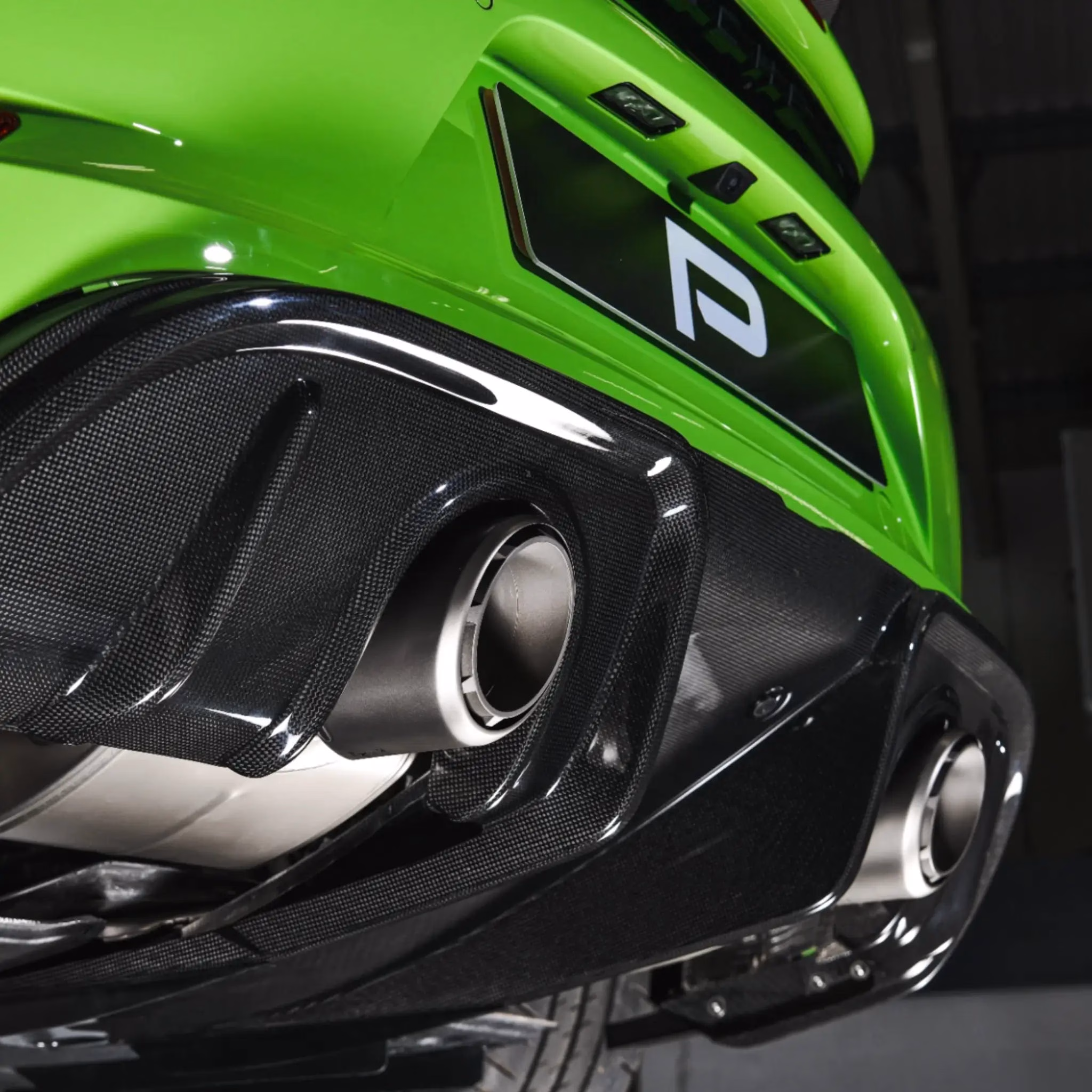 Akrapovic Slip-On Race Line For Porsche 718 Cayman GT4 RS / Spyder RS | Titanium - Image 3