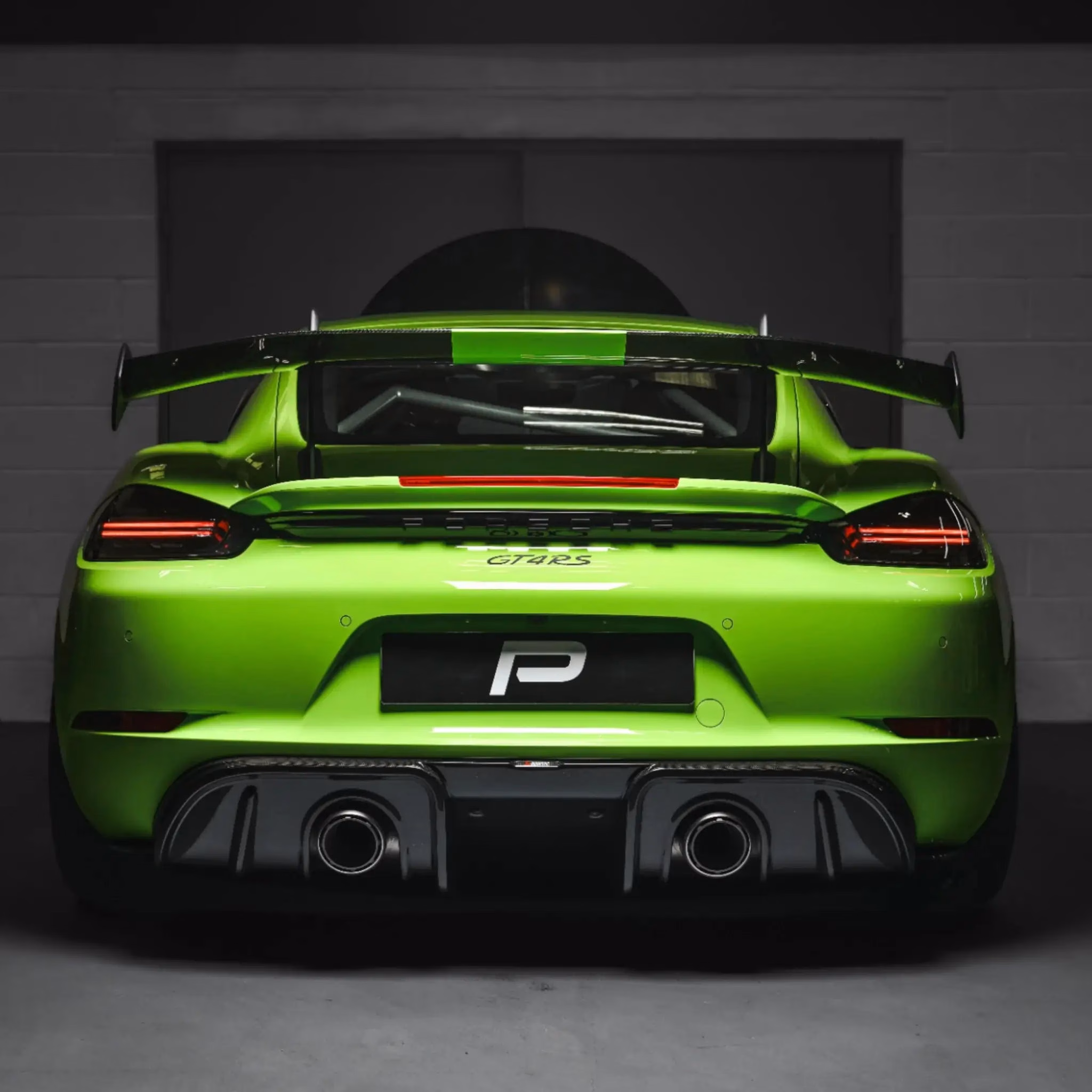 Akrapovic Slip-On Race Line For Porsche 718 Cayman GT4 RS / Spyder RS | Titanium - Image 2