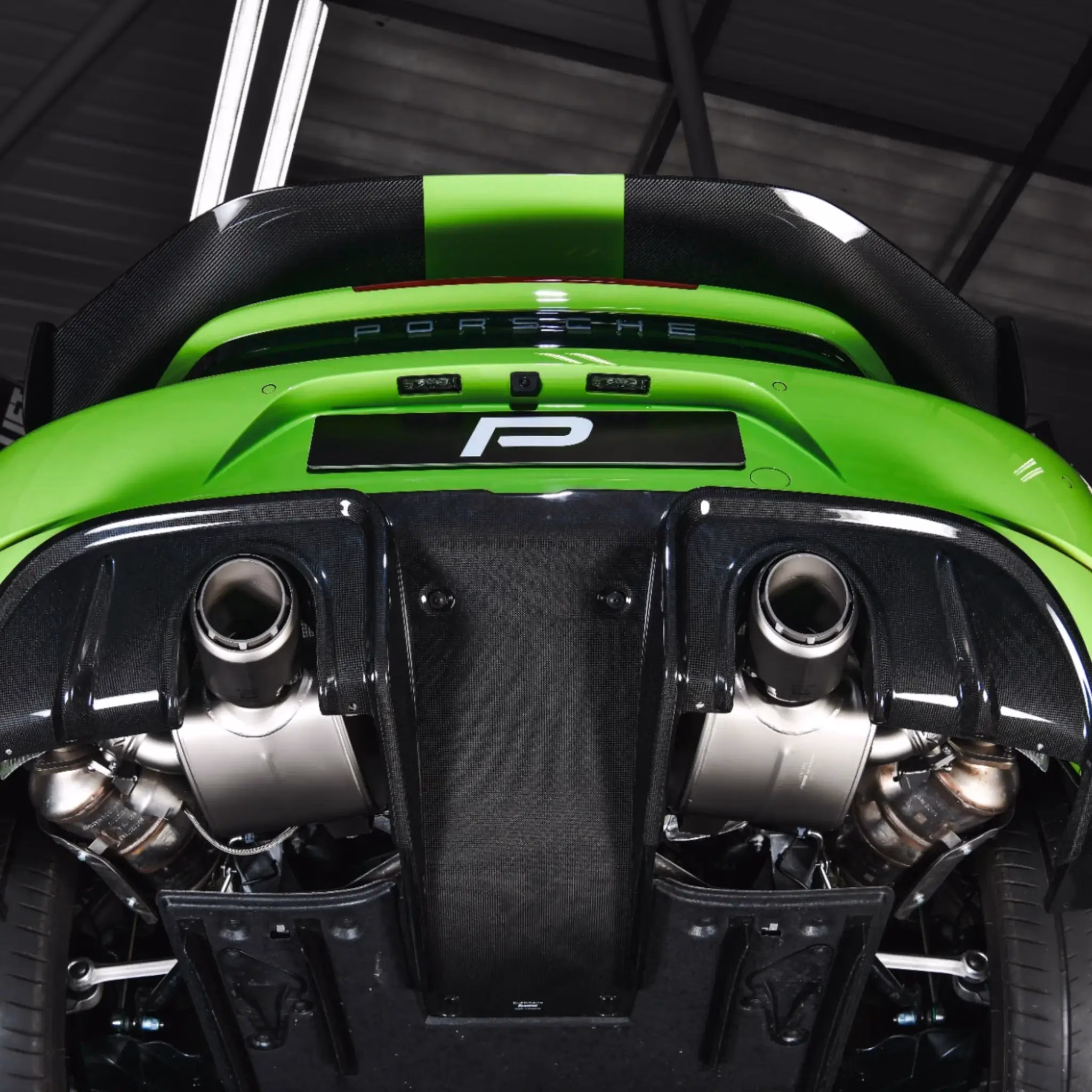 Akrapovic Slip-On Race Line For Porsche 718 Cayman GT4 RS / Spyder RS | Titanium - Image 5