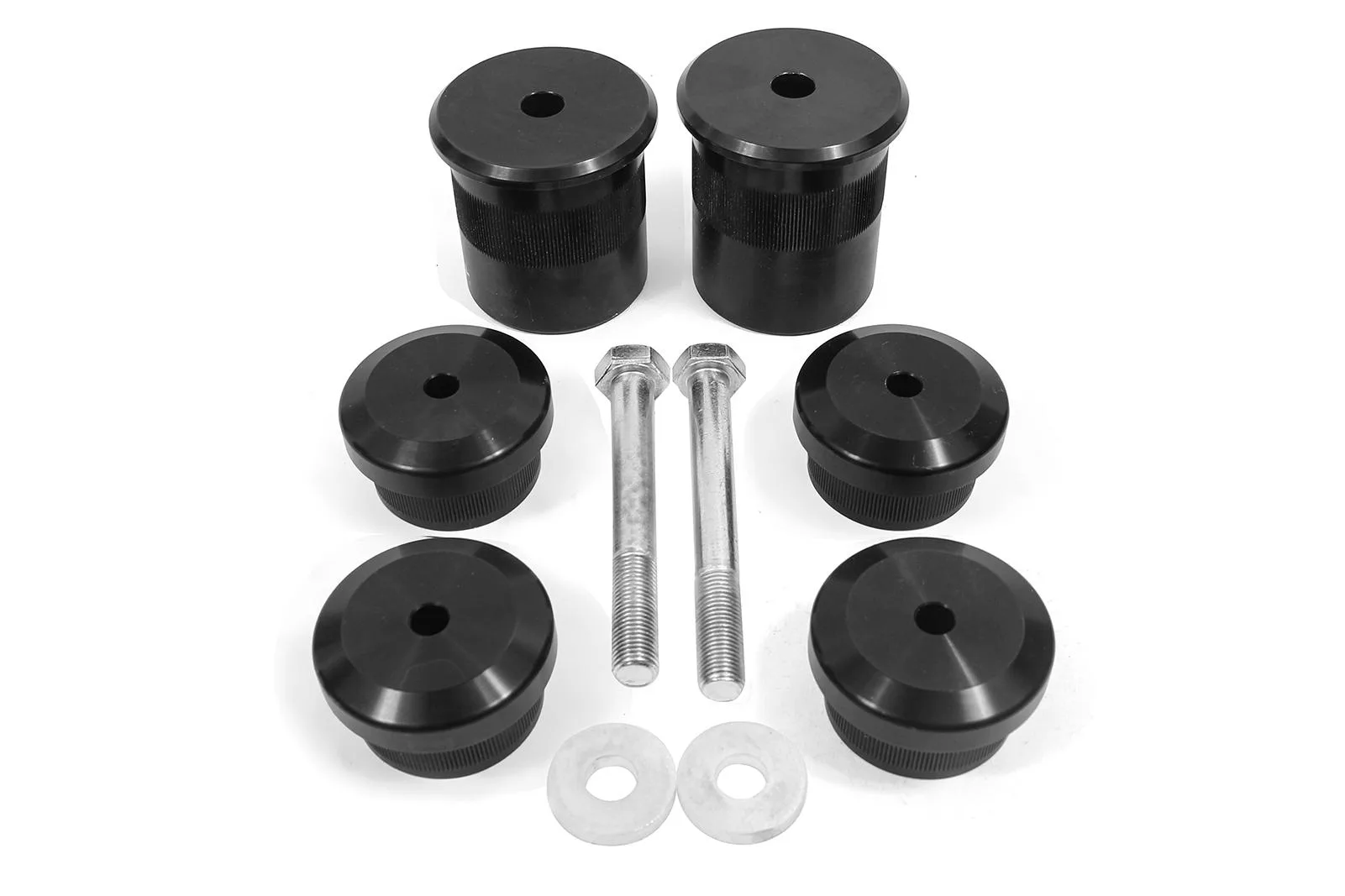 BMR Bushing Kit For 2015-2023 Dodge Challenger / Charger | Differential Mount Housing | Black Anodised