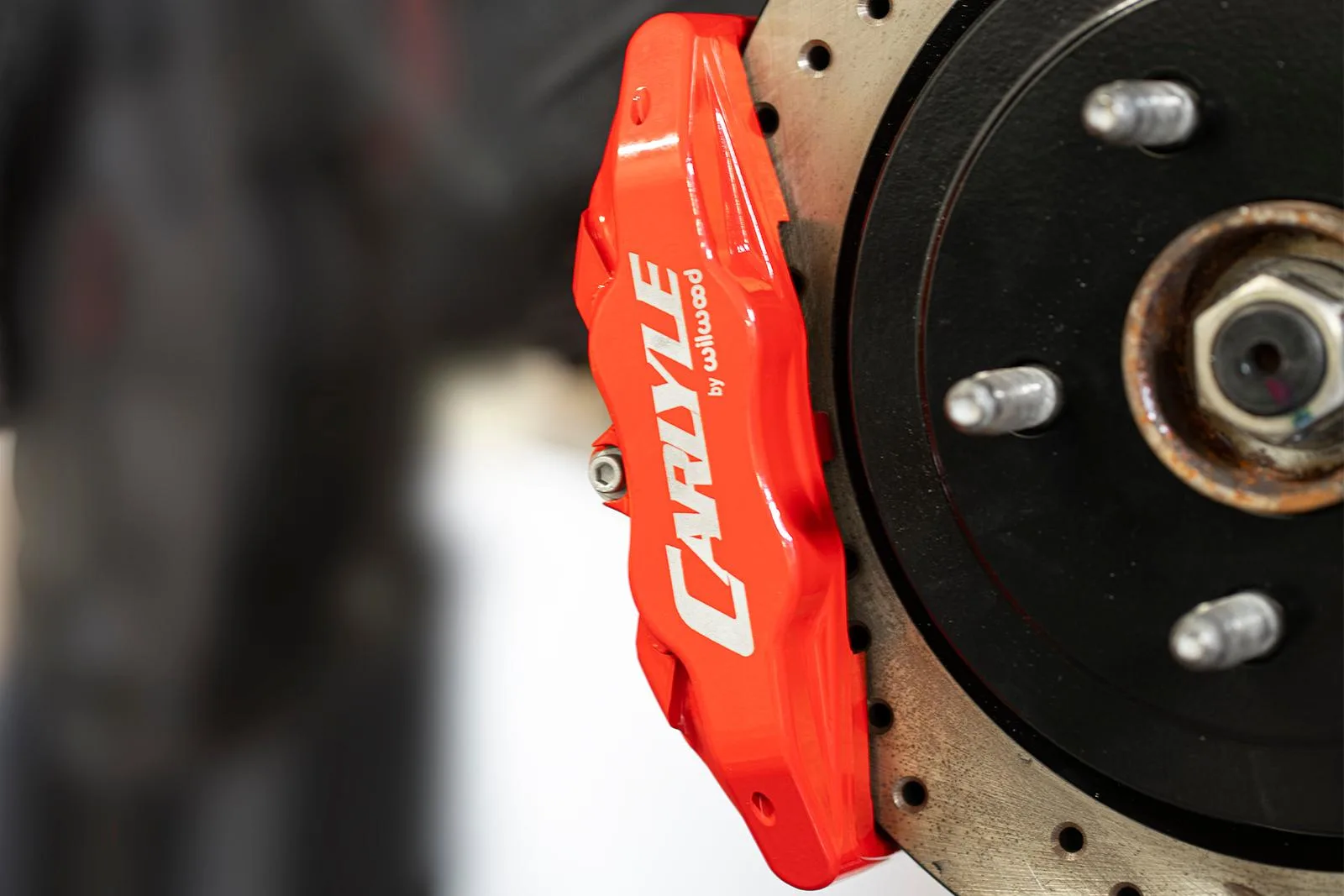 BMR 15" Conversion Kit By Carlyle Racing For 2016-2024 Chevrolet Camaro | Drilled and Slotted Rotors | Red Calipers | Black Hammertone - Image 3