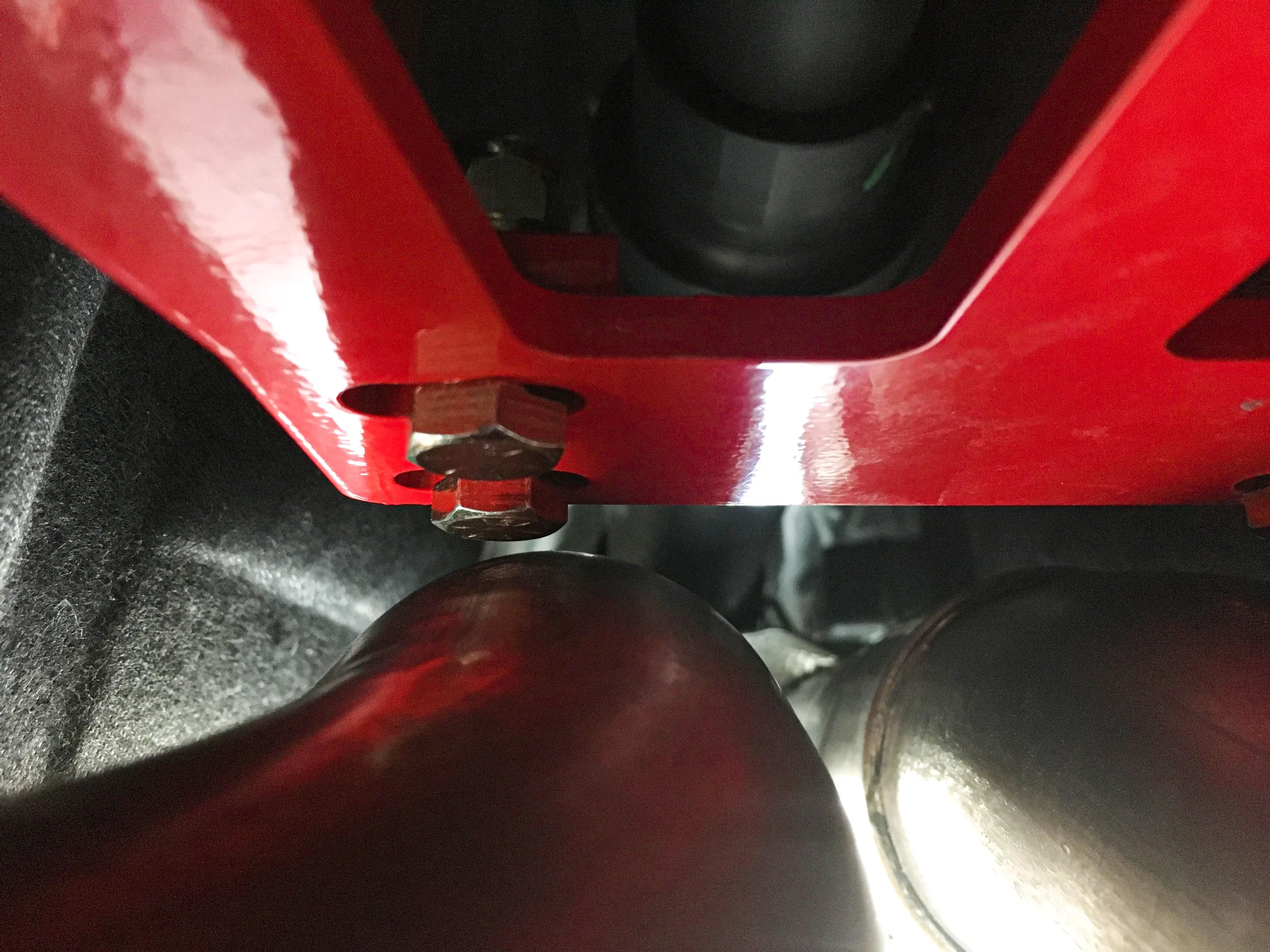 BMR Front Driveshaft Safety Loop For 2015-2023 Dodge Challenger / Charger | Auto Transmission - Image 6
