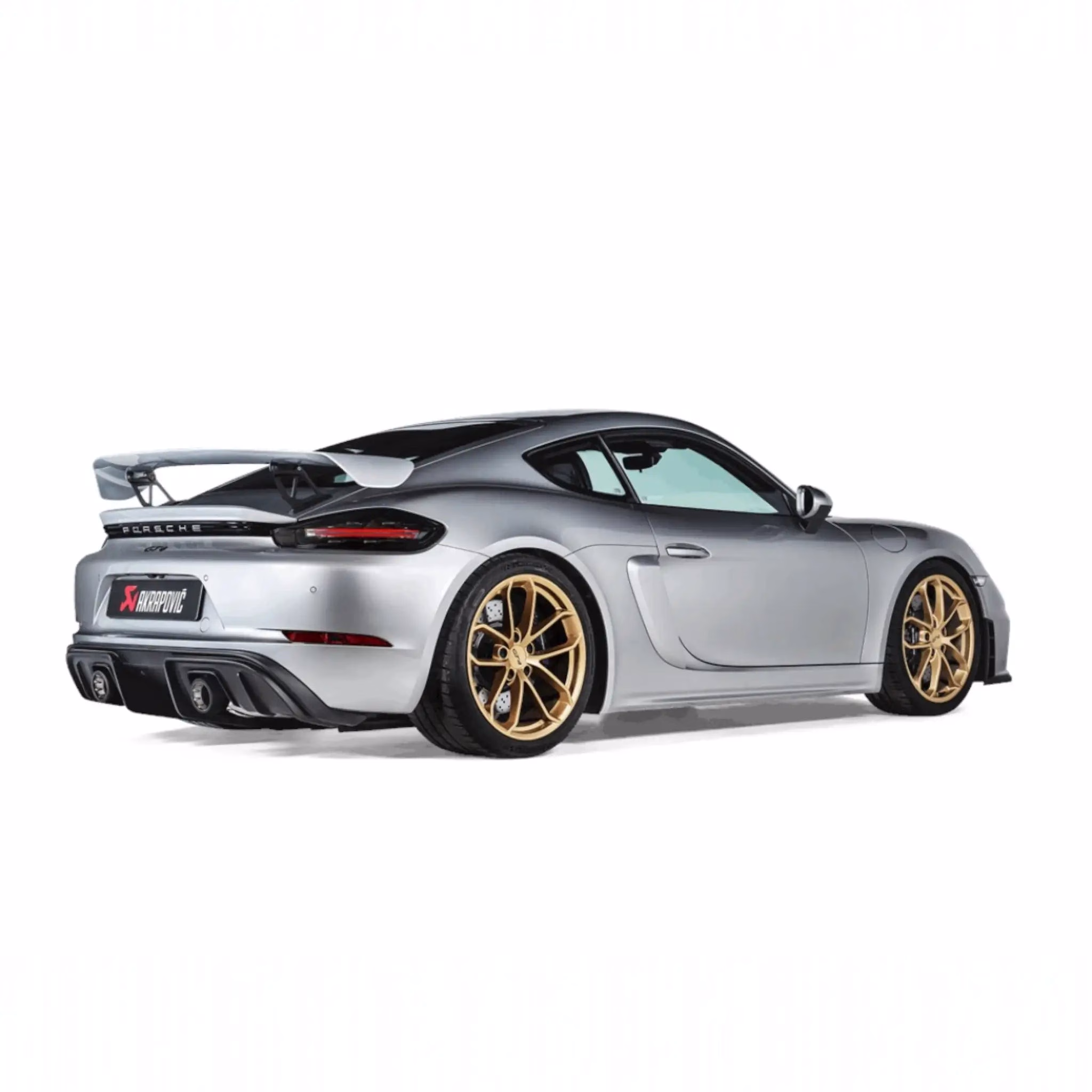 Akrapovic Slip-On Race Line For Porsche 718 Cayman GT4 / GTS 4.0 / Boxster GTS 4.0 | Titanium | 2020 - Image 3